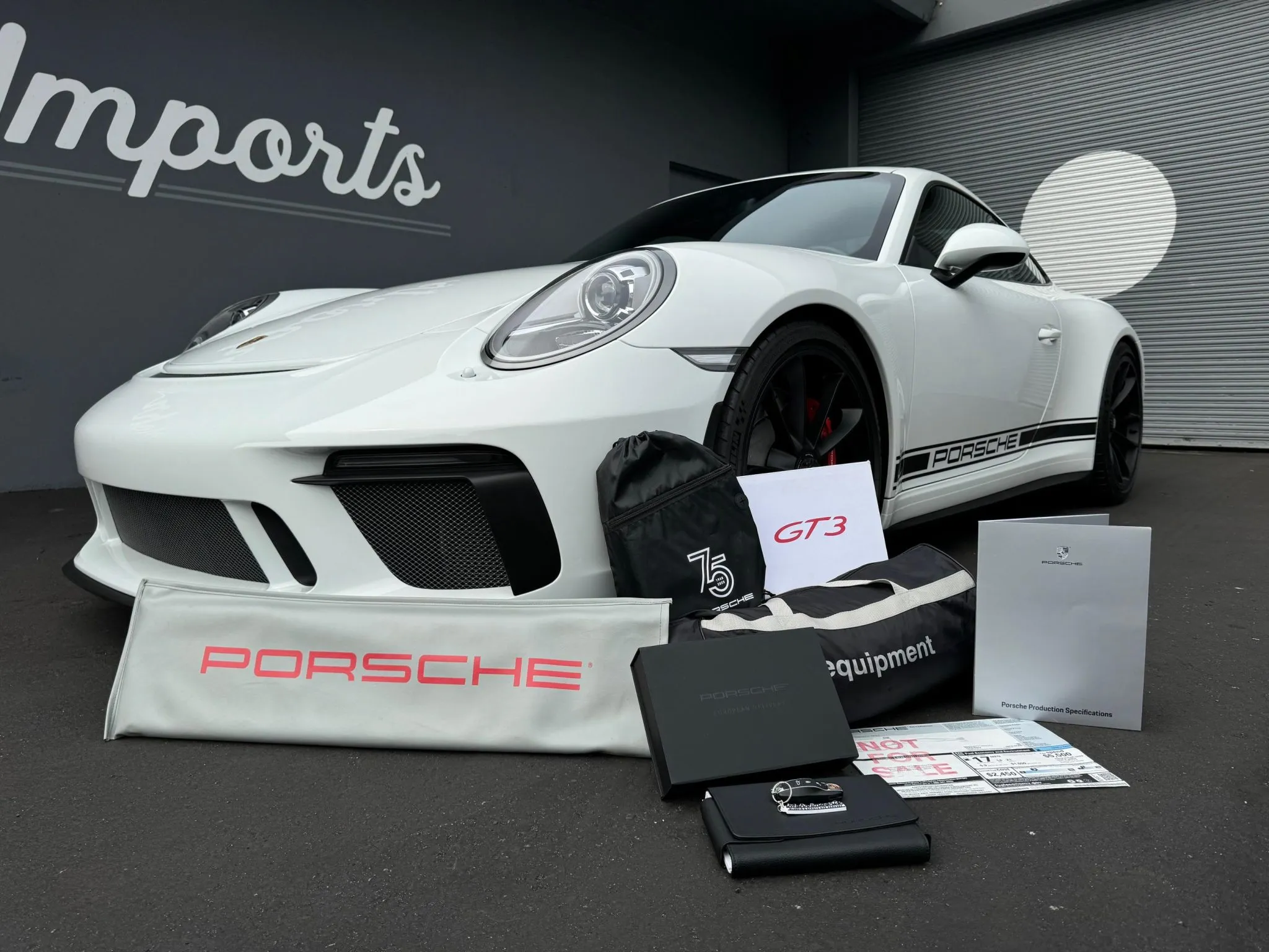 2018 Porsche 911 991.2 GT3 Touring – 13K Miles – 1 Owner